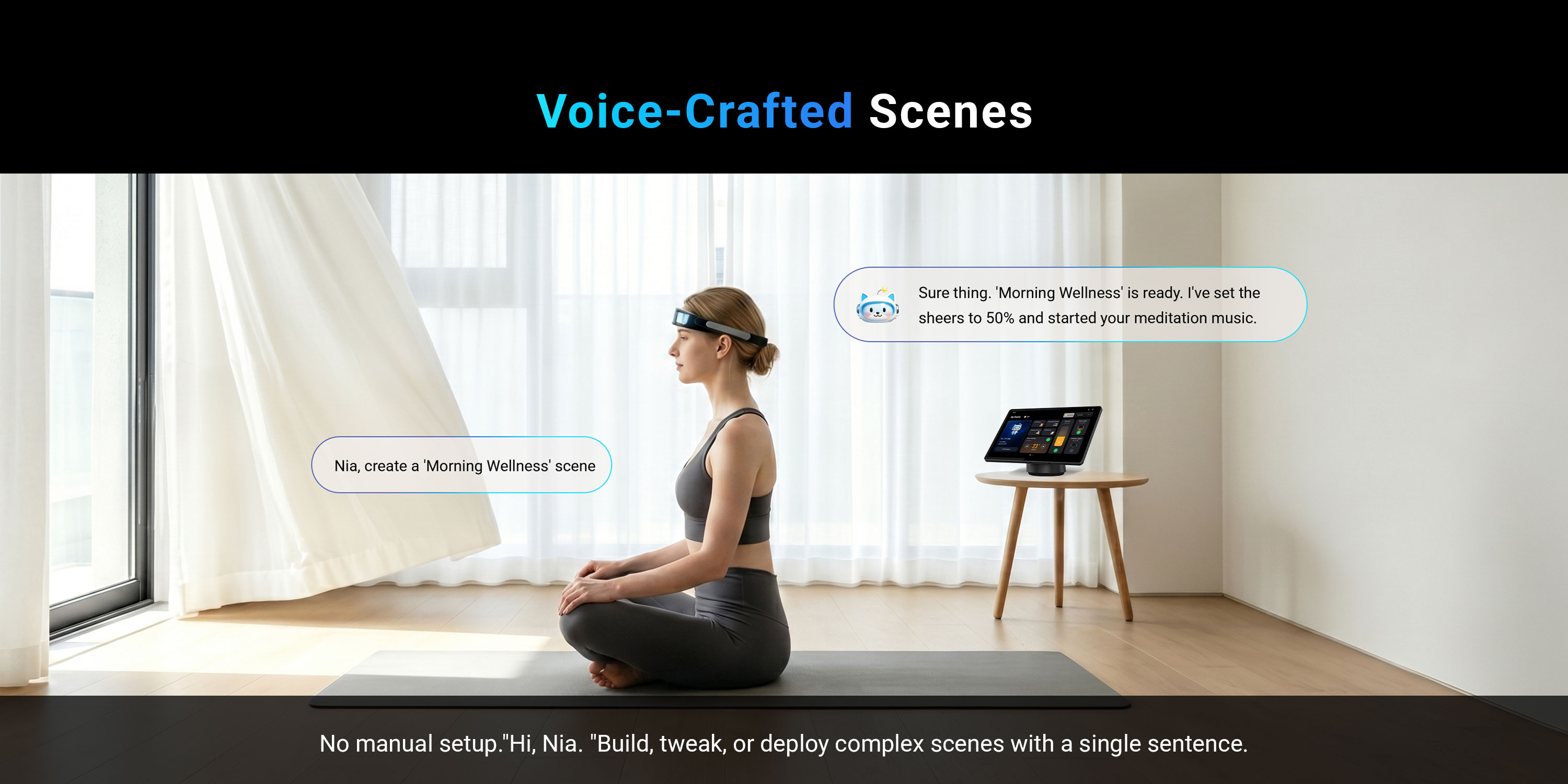Voice-Crafted Scenes