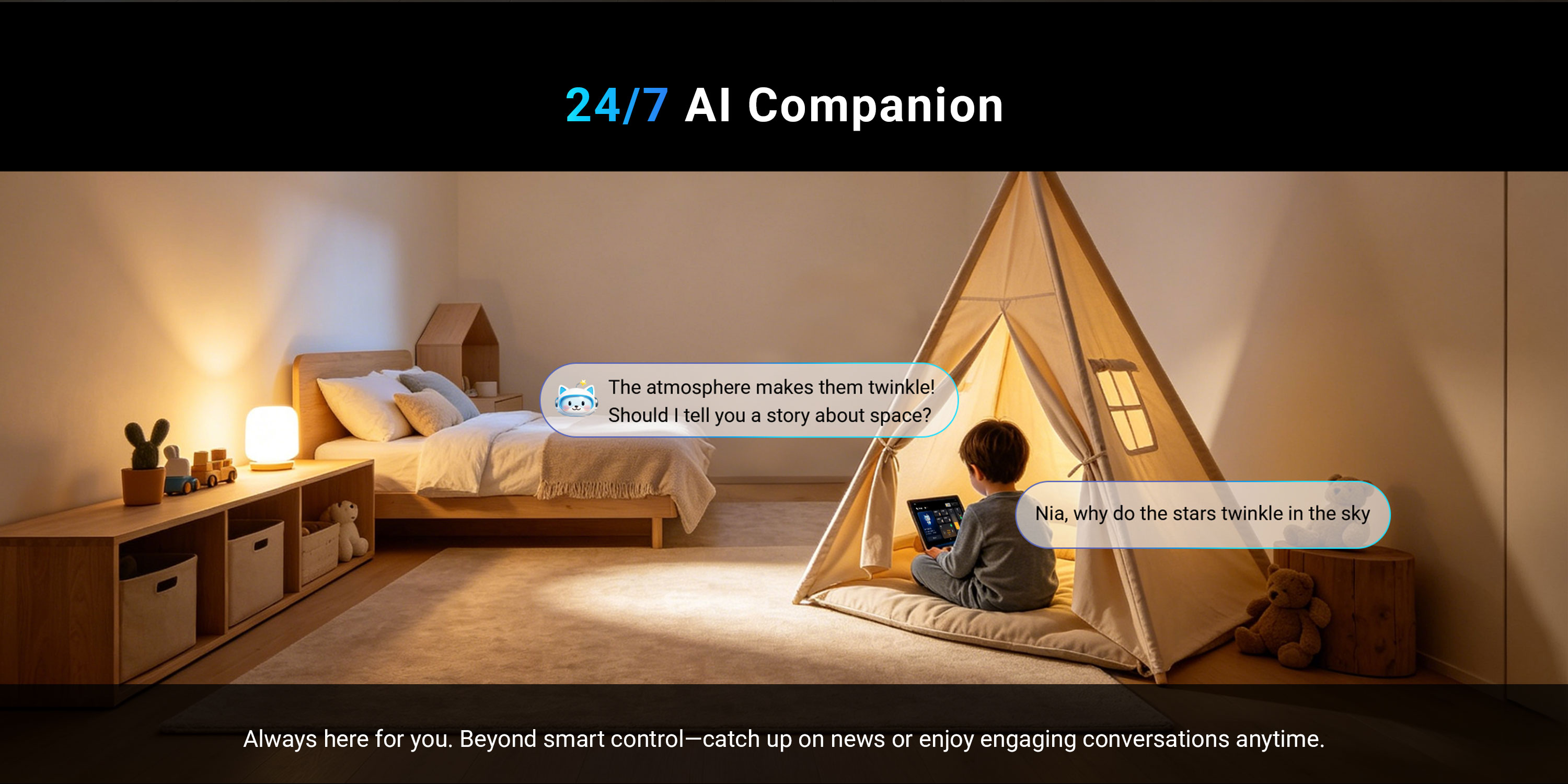 24/7 AI Companion