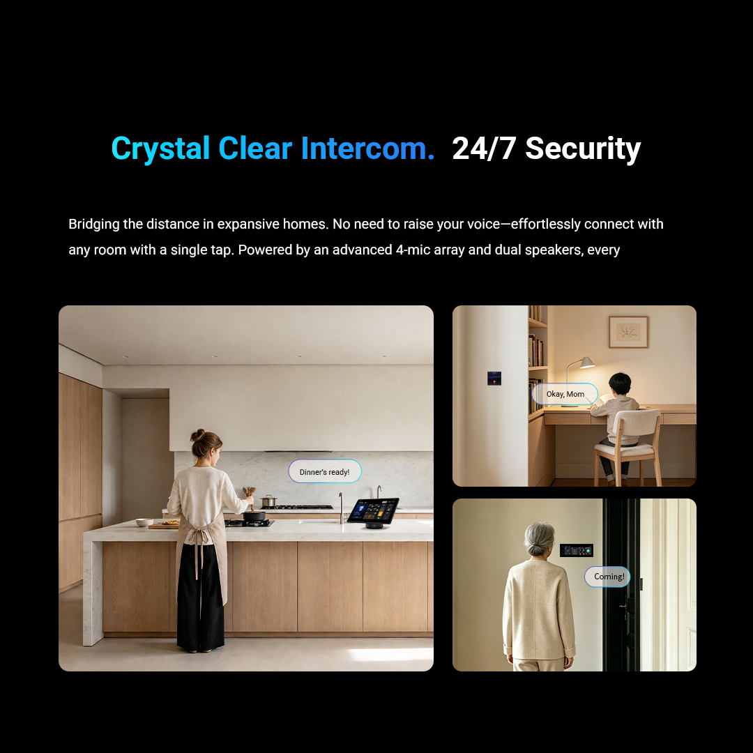 Crystal Clear Intercom. 24/7 Security.